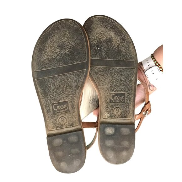 CIRCUS- WOMEN'S BROWN STRAP SANDAL SIZE 9 - Picture 6 of 6